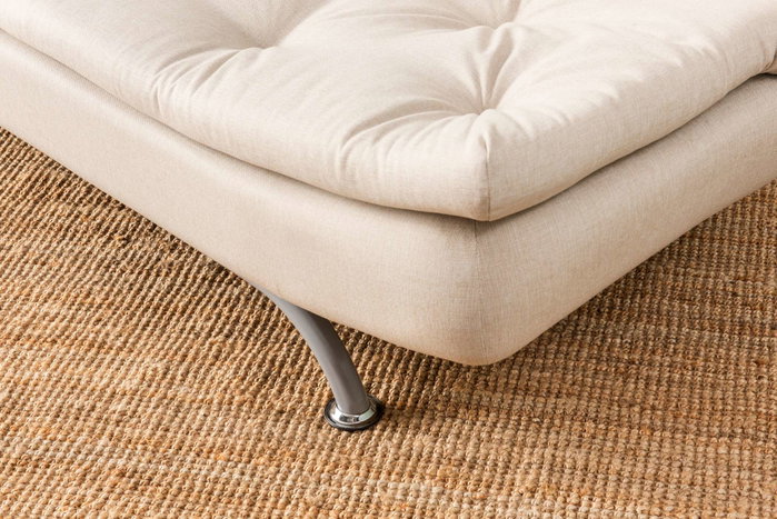 Atelier Del Sofa Rivo Sofá-Cama de 3 Plazas Beige